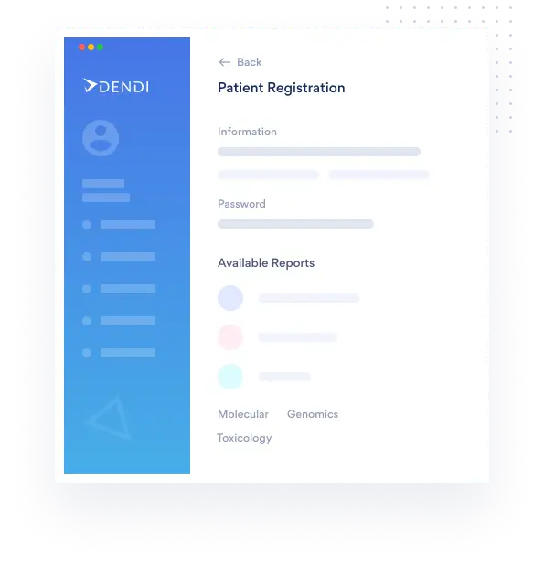 LIS patient registration portal